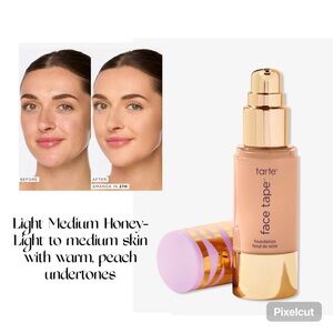 TARTE Double Duty Beauty Face Tape Foundation-27H-Light-Medium Honey NEW IN BOX